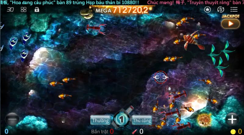 Bắn Cá Kubet: Khám Phá Game Bắn Cá Và Cơ Hội Săn Thưởng 2 Giao diện sống động của game bắn cá tại Kubet