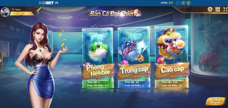 Bắn Cá Kubet: Khám Phá Game Bắn Cá Và Cơ Hội Săn Thưởng 4 Hướng dẫn quy trình tham gia game bắn cá Kubet
