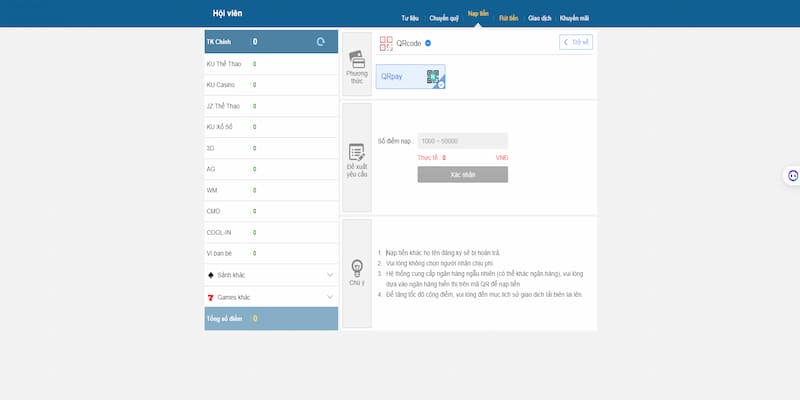 Đăng Ký Kubet: Cách Tạo Tài Khoản Đơn Giản Và Bảo Mật 2026 5 Giao dịch nạp/rút cực kì đơn giản