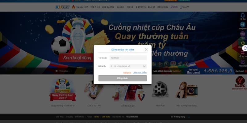 Đăng Nhập Kubet: Cách Đăng Nhập Đơn Giản Và Bảo Mật 2026 3 Quá trình đăng nhập Kubet